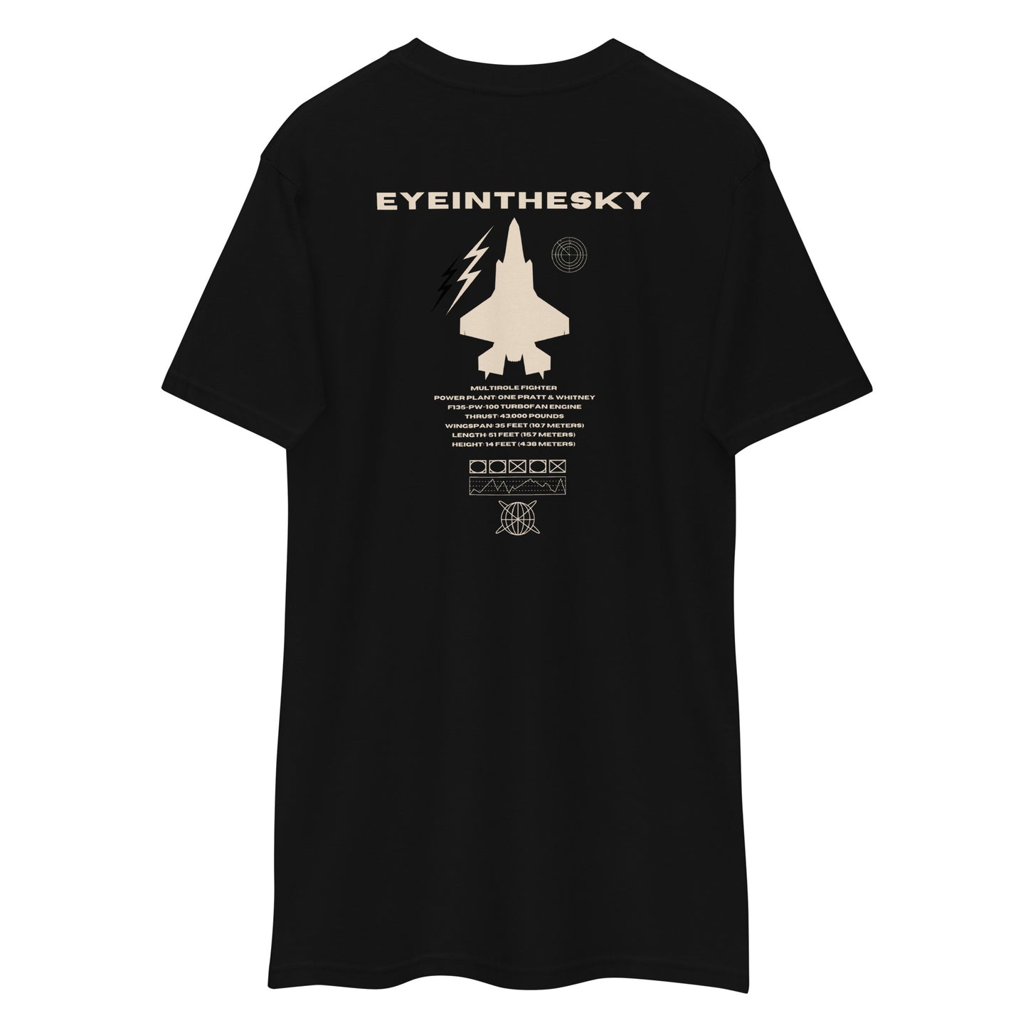 EYEINTHESKY LIGHTNING II TEE-HEAVY WEIGHT