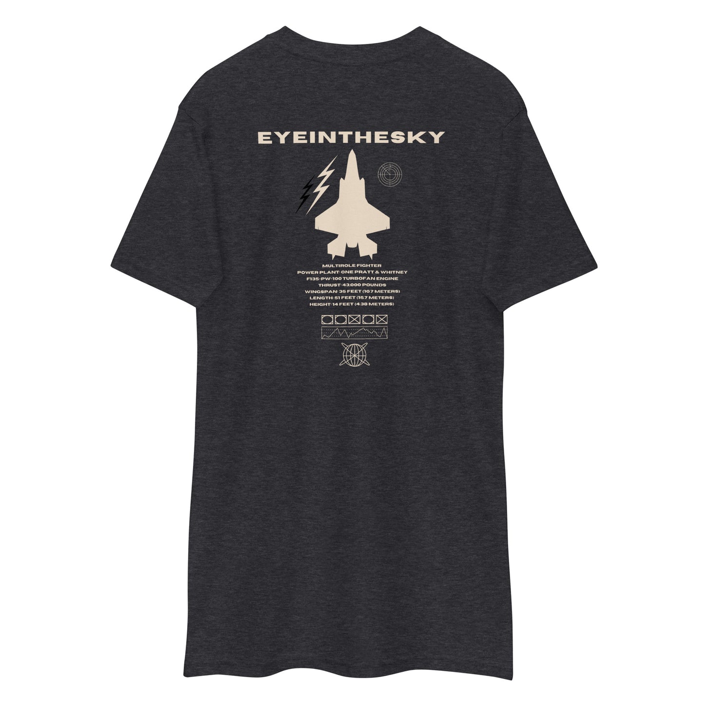 EYEINTHESKY LIGHTNING II TEE-HEAVY WEIGHT