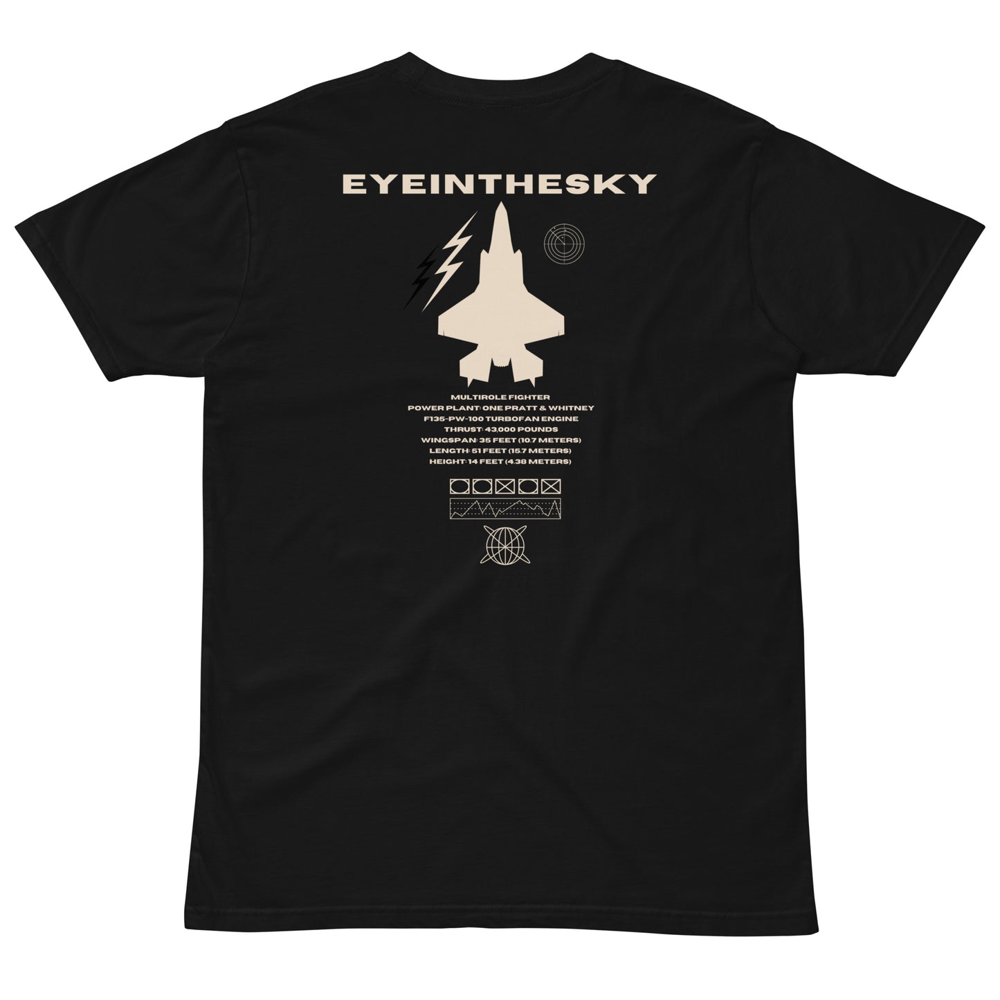 EYEINTHESKY LIGHTNING II TEE