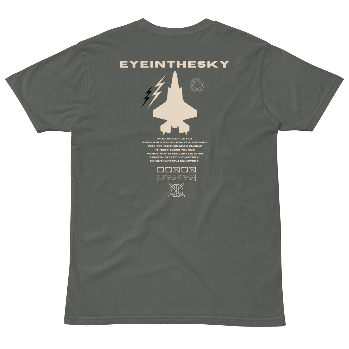 EYEINTHESKY LIGHTNING II TEE