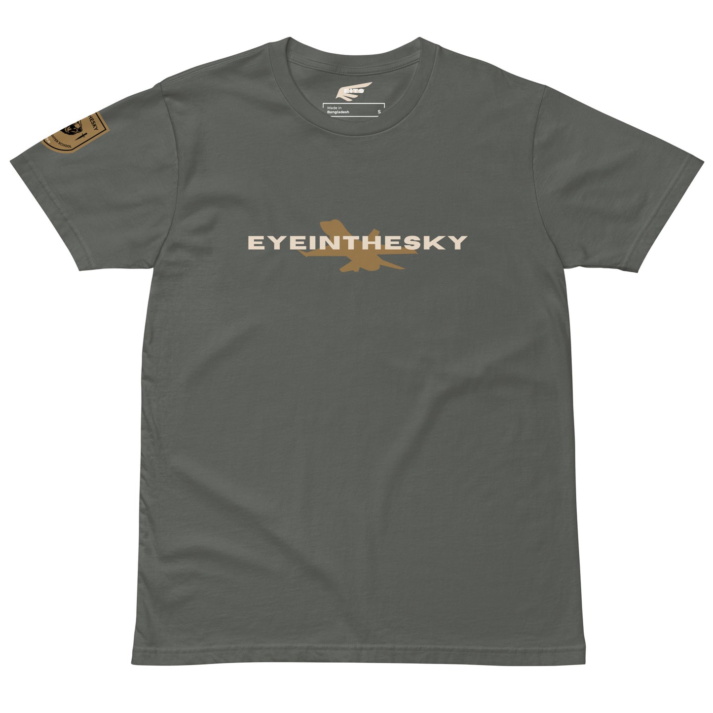 EYEINTHESKY FALCON/TAC BADGE TEE