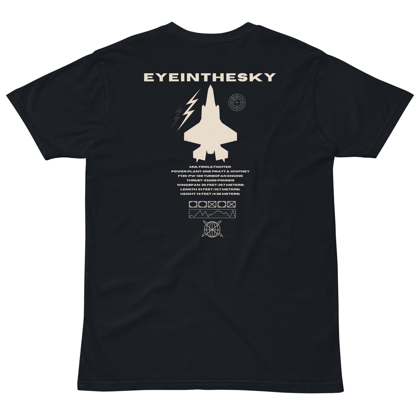 EYEINTHESKY LIGHTNING II TEE