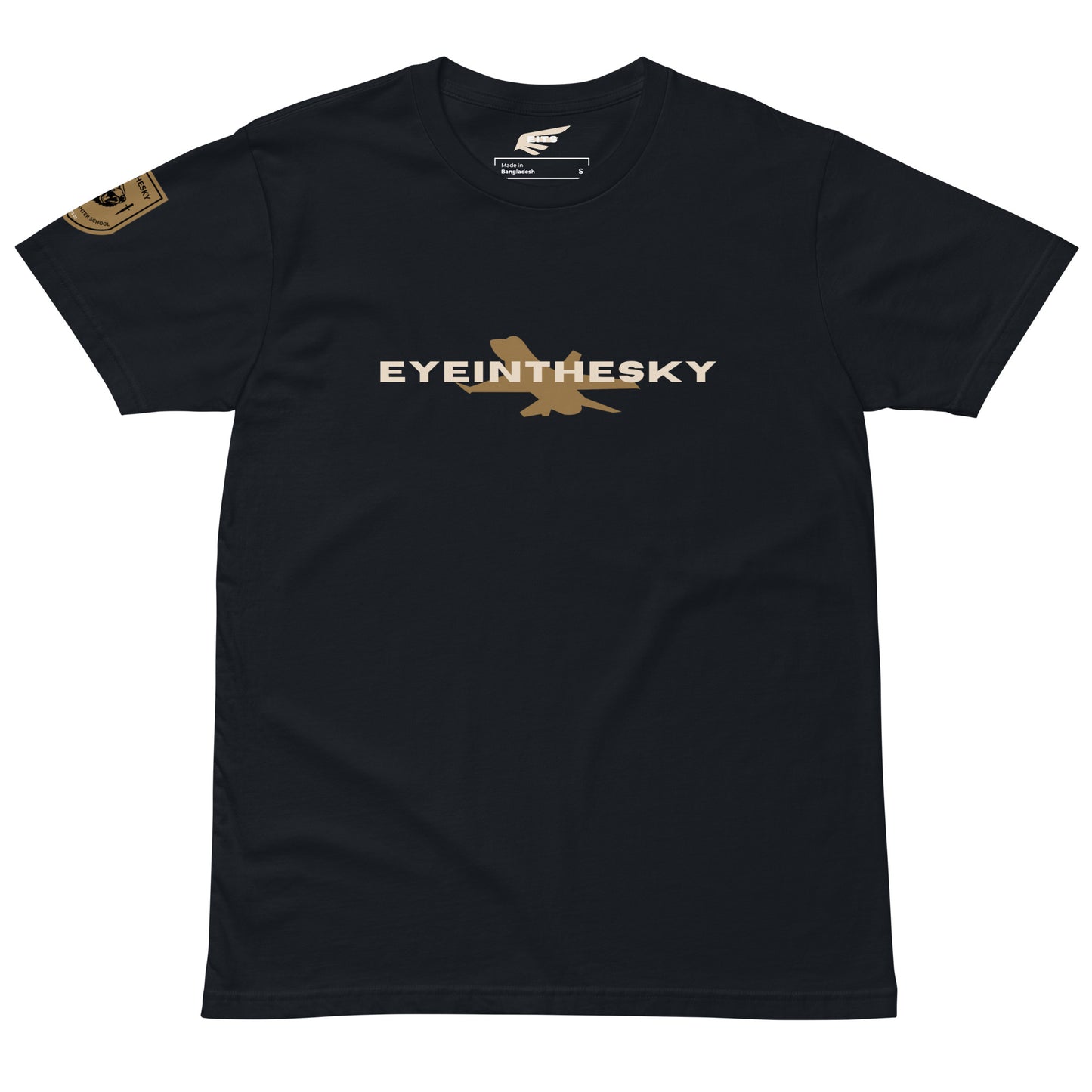 EYEINTHESKY FALCON/TAC BADGE TEE